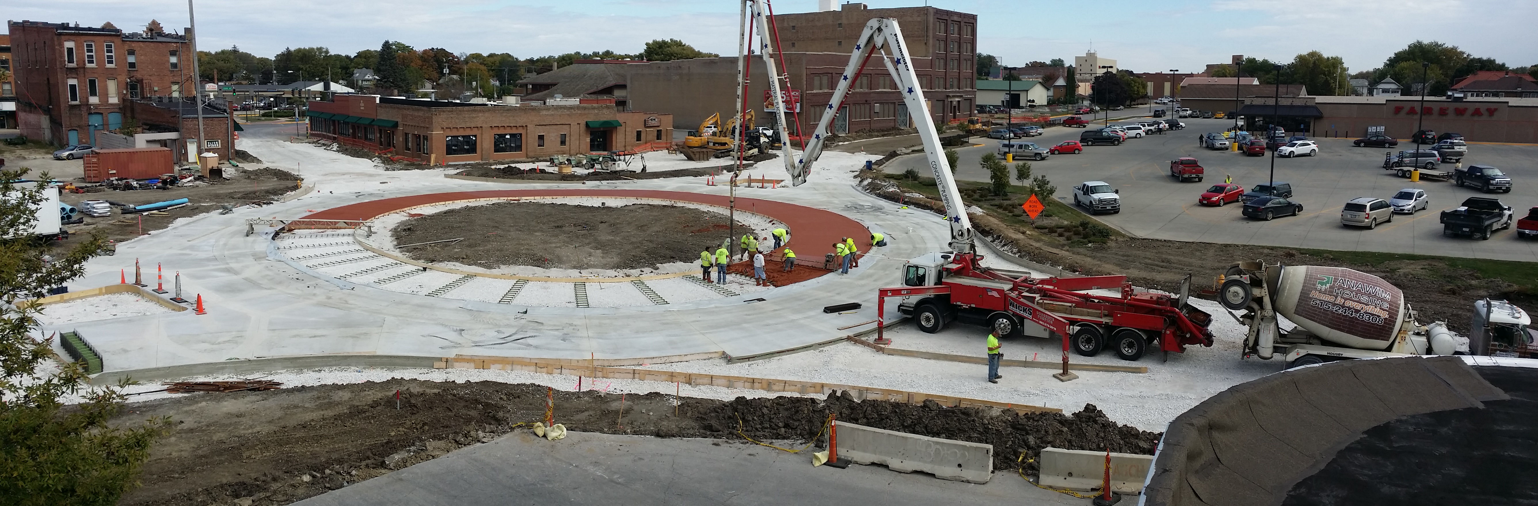 Roundabout Construction