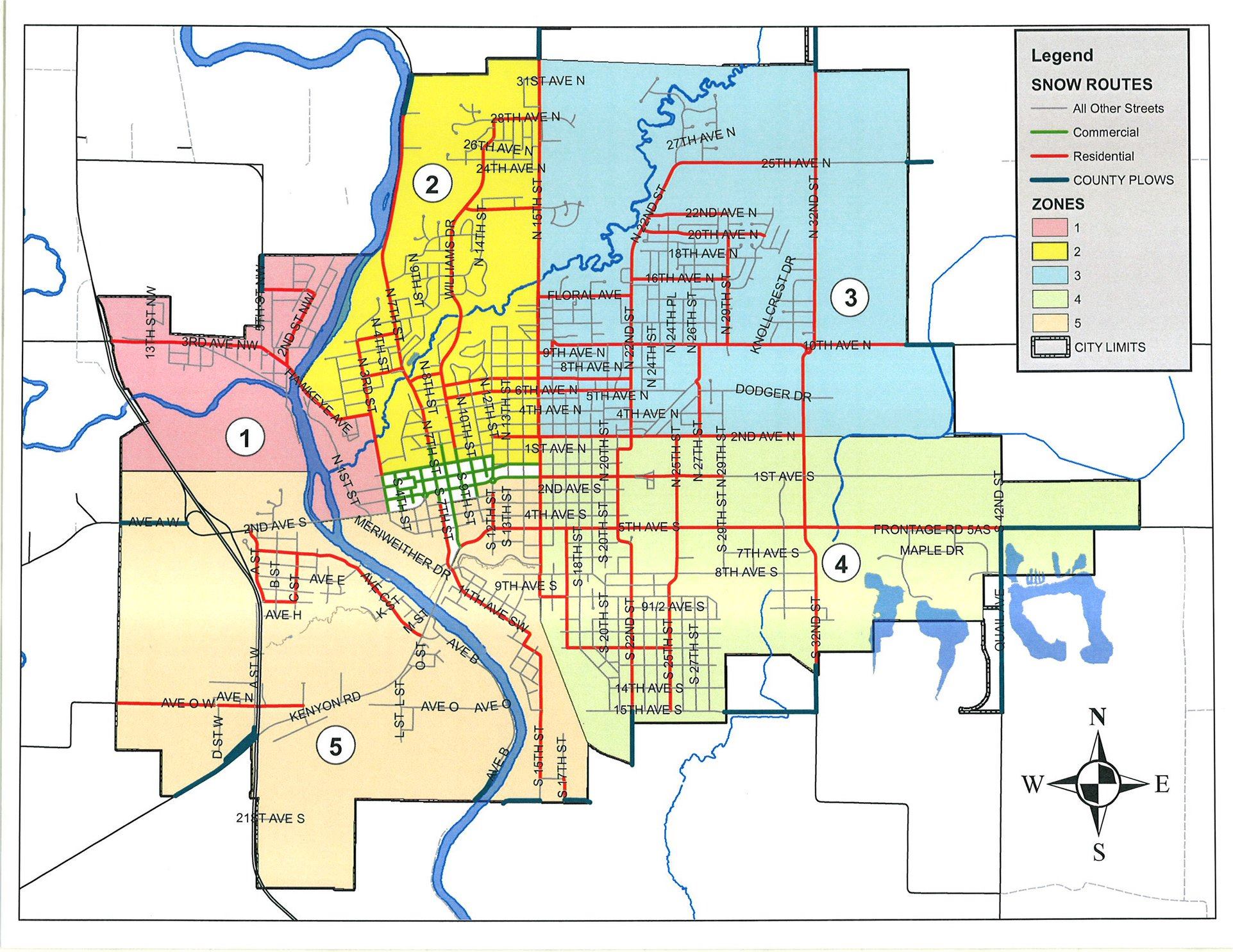 Emergency Snow Routes