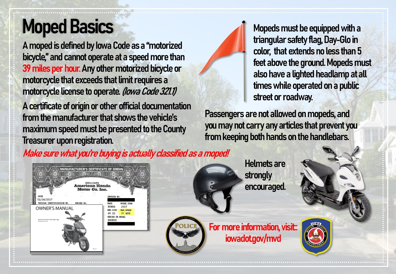 Moped basics