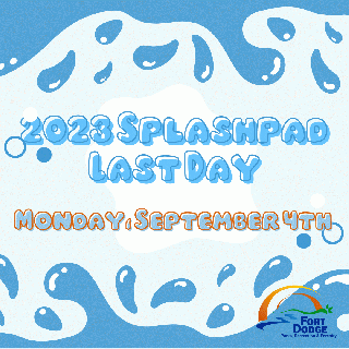 Splashpad Last Day 2023